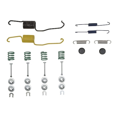 Dynamic Friction Co Drum Brake Hardware Kit, Rear 370-76021